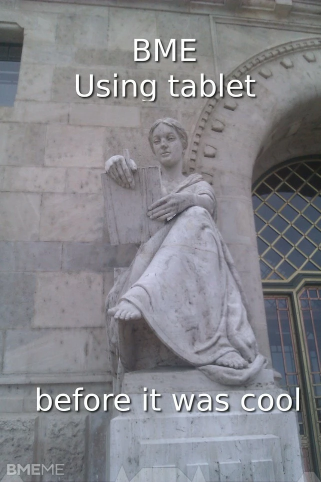 Using tablet before it was cool