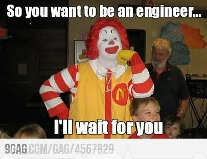 to be an engineer...