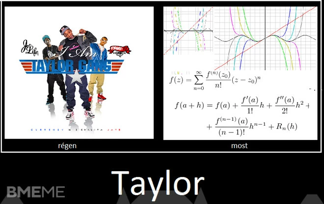 Taylor matek A2 előtt után