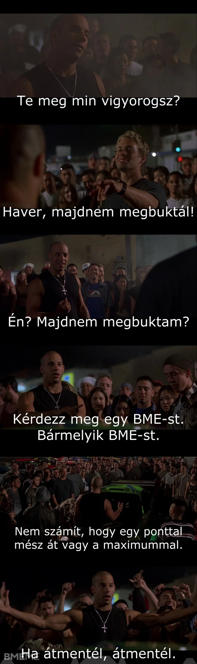 Toretto a BME-n