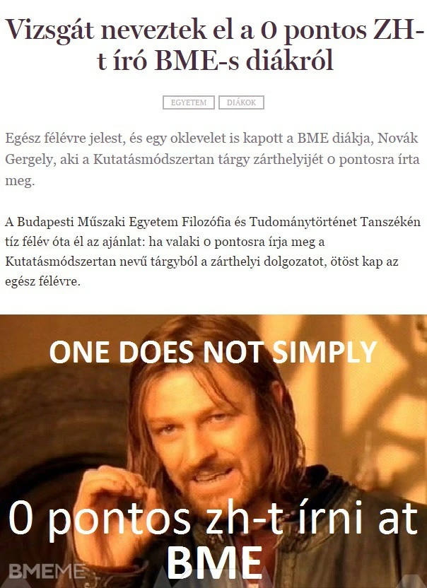 One does ...