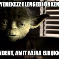 Yoda tanácsa az esélytelen pótpótzh-kra