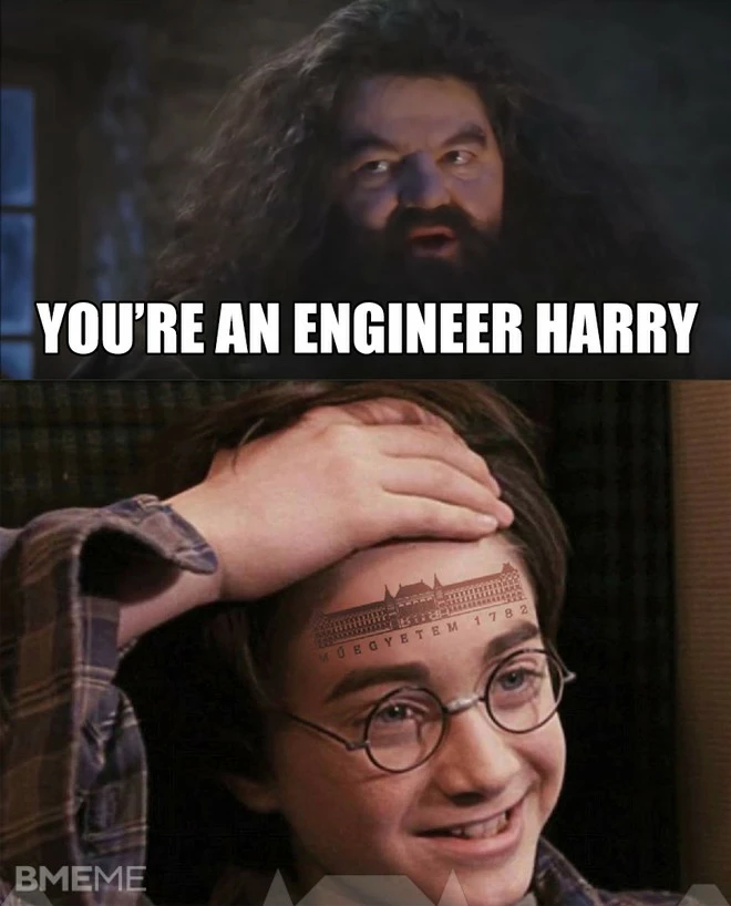 You&#039;re an engineer Harry.