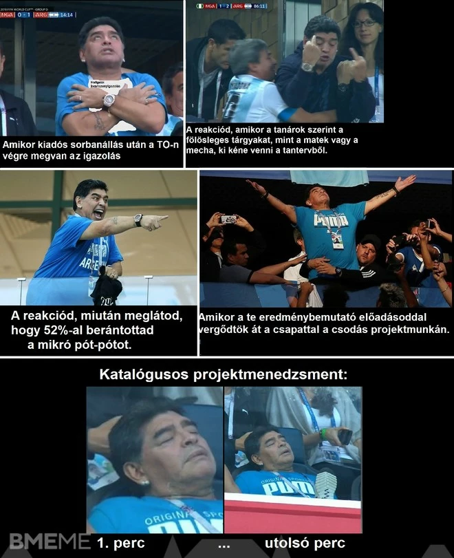 Maradona az egyetemen