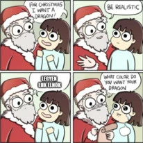 All I want for Christmas is...