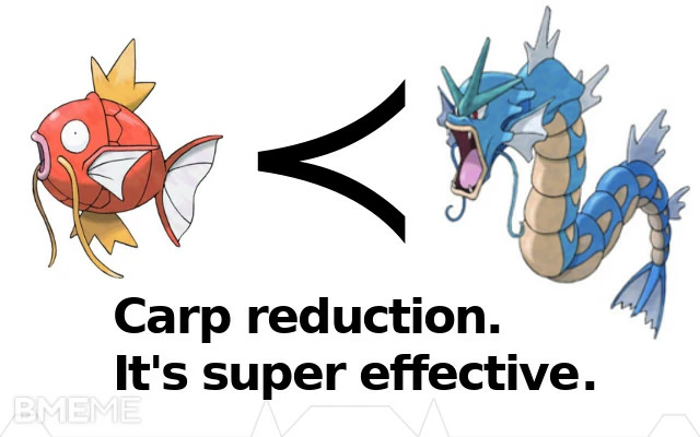 Carp reduction